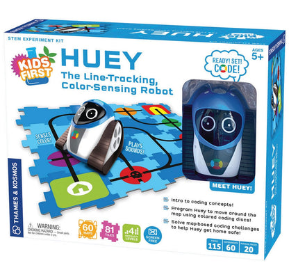 Kids First Huey Line-Tracking & Color-Sensing Robot