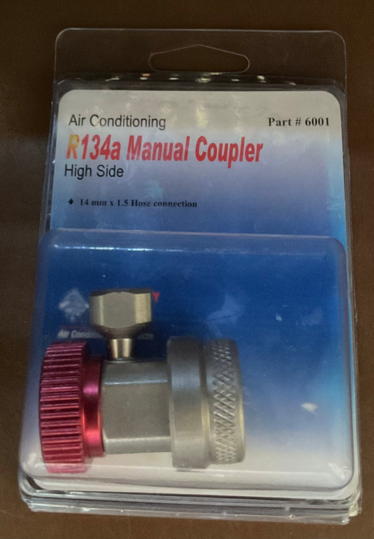 FJC R134a Manual Quick Service Coupler 6001