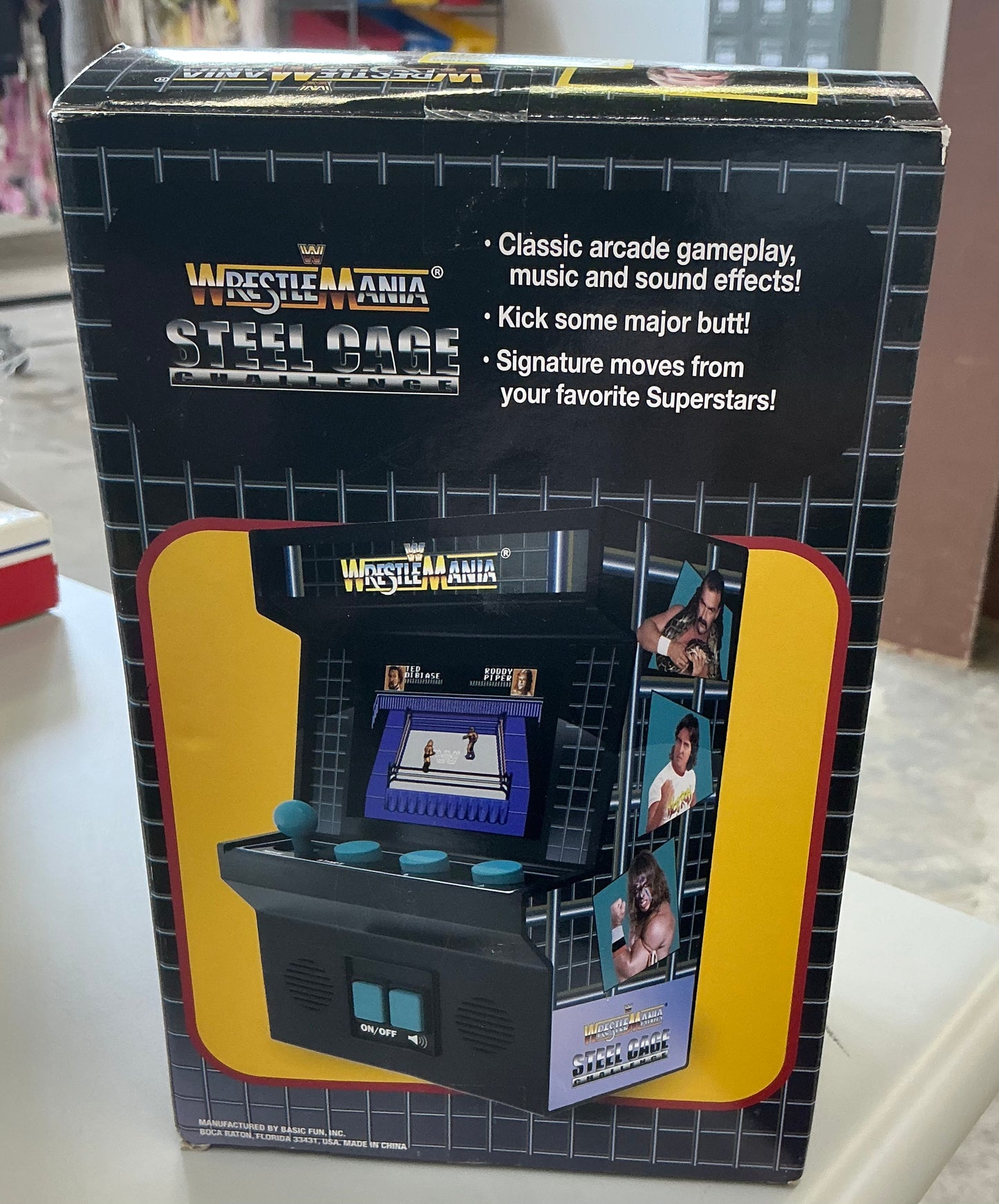 WWE mini arcade classics TFT handheld electronic game