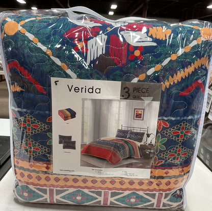 Verida 3 Piece Quilt Set king