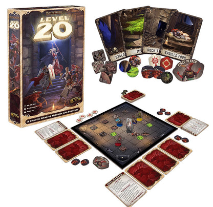 Pathfinder: Level 20 - Strategy Boardgame, Ages 10+, 2-6 Players, 20-30 Min