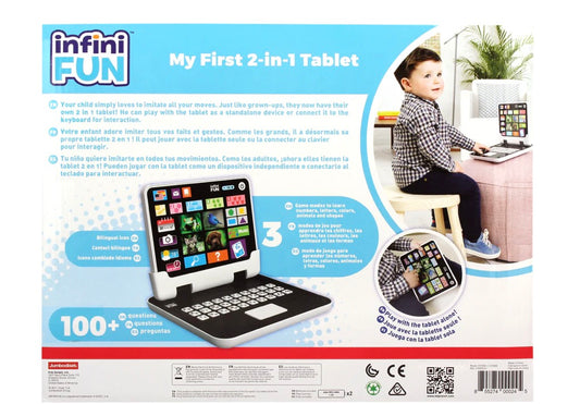 Infinifun My First 2-in-1 Toy Tablet