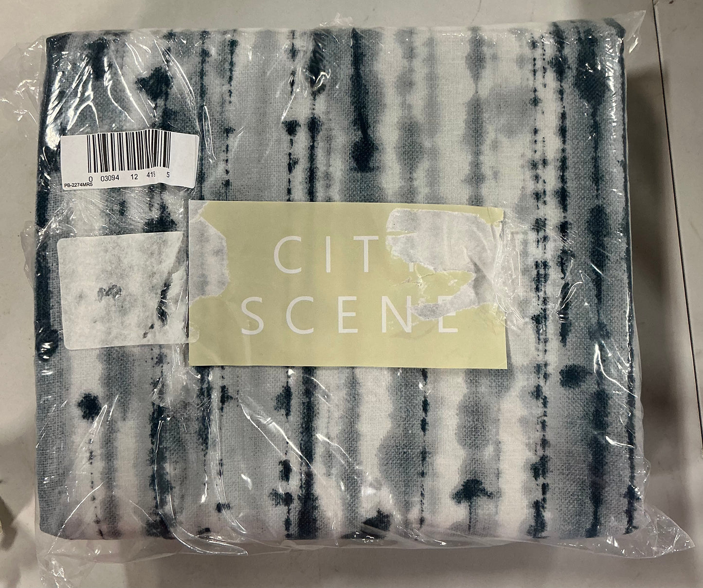 City Scene Sokal Cotton Reversible 3 Piece Duvet Cover Set in Blue king