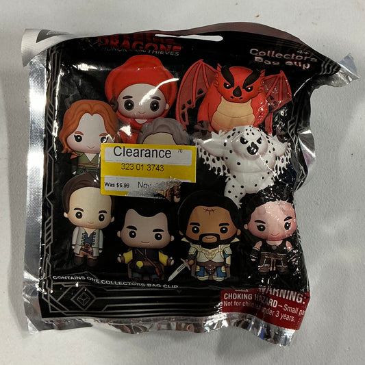 Dungeons and Dragons collectors bag clip - blind bag