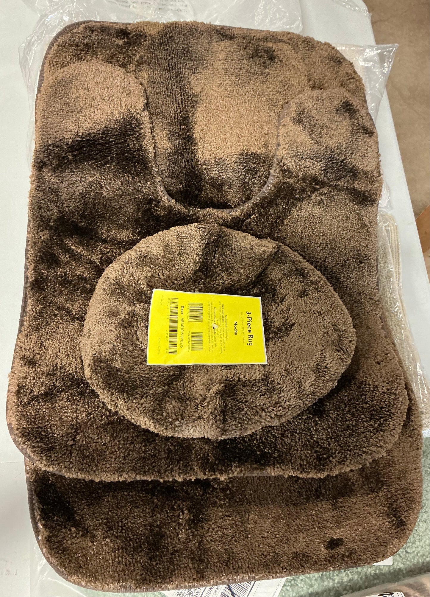 Garland Rug 3-pc. Traditional Bath Rug Set Included: 1 Standard Lid Cover(s), 1 21x24 Inch Contour Bath Rug(s), 1 21x34 Inch Bath Rug(s)