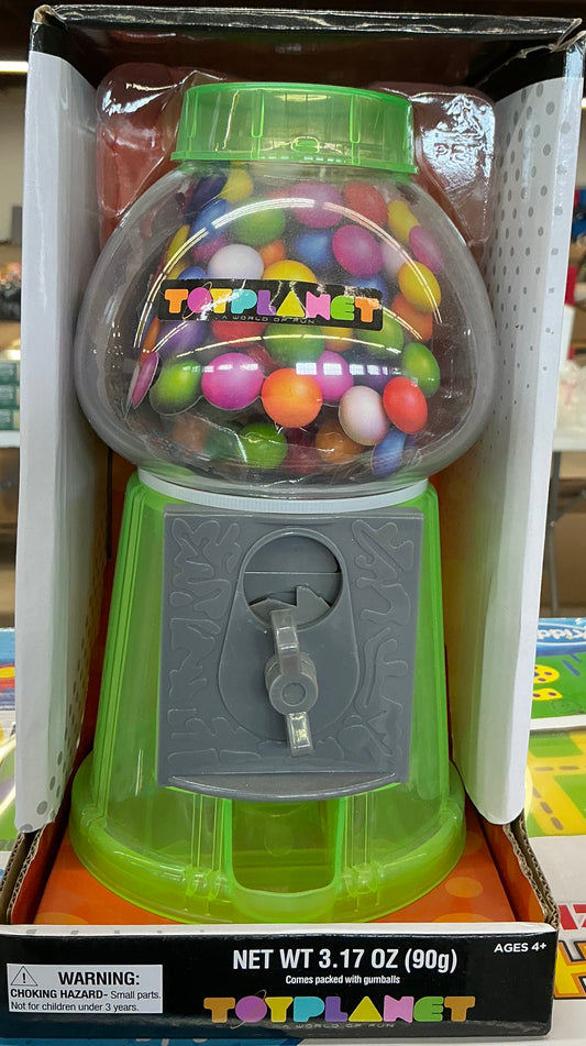 Toyplanet gumball machine bank