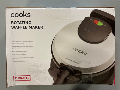 Cooks Rotating Waffle Maker - Open Box