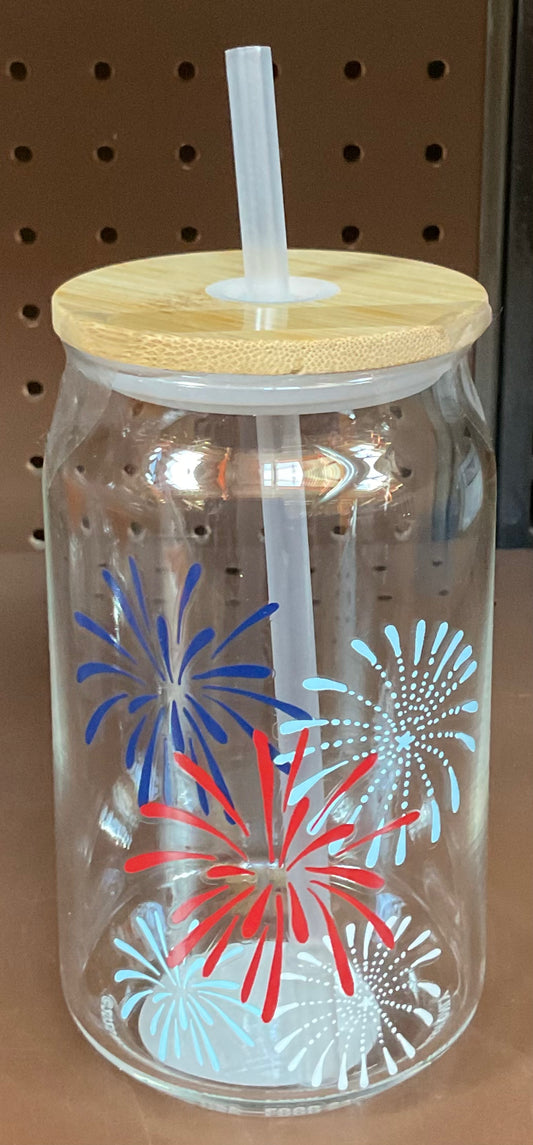 (CLEARANCE). 16 fl oz Novelty Glass Drinkware (Style Variation)