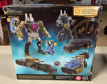 Transformers gen prime commander onslaught figure - OPEN BOX - PRODUCT IS NEW