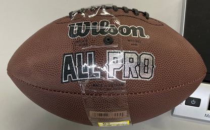 Wilson NFL Pro Jr composite football - SOME MINOR COSMETIC FLAWS