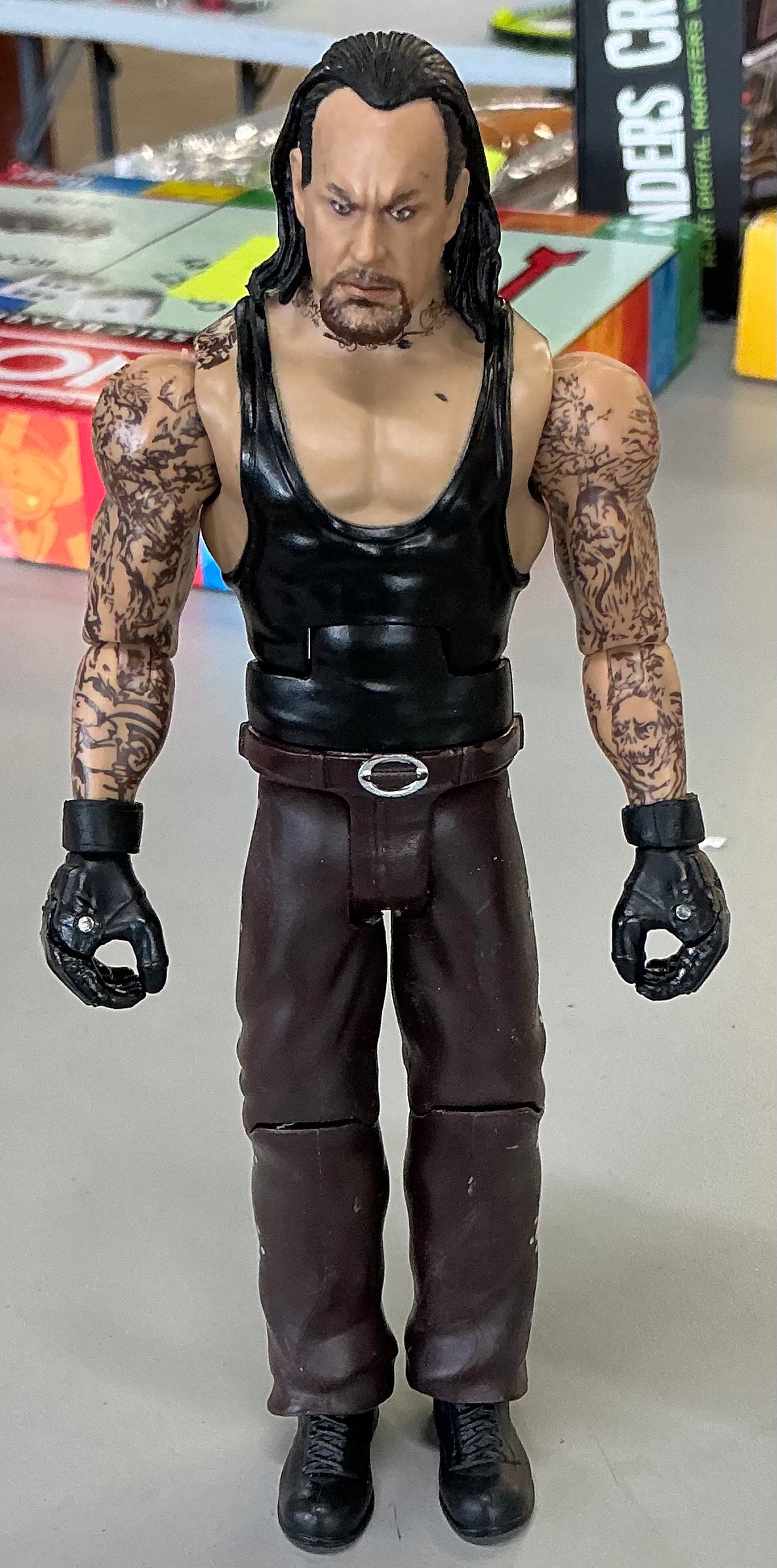THRIFTY 70 - The Undertaker action figure - USED - FINAL SALE - NO RETURNS
