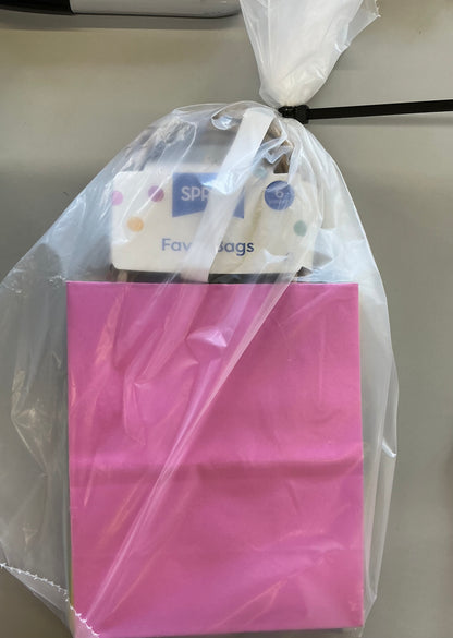 Multicolor Party Favor Bags.