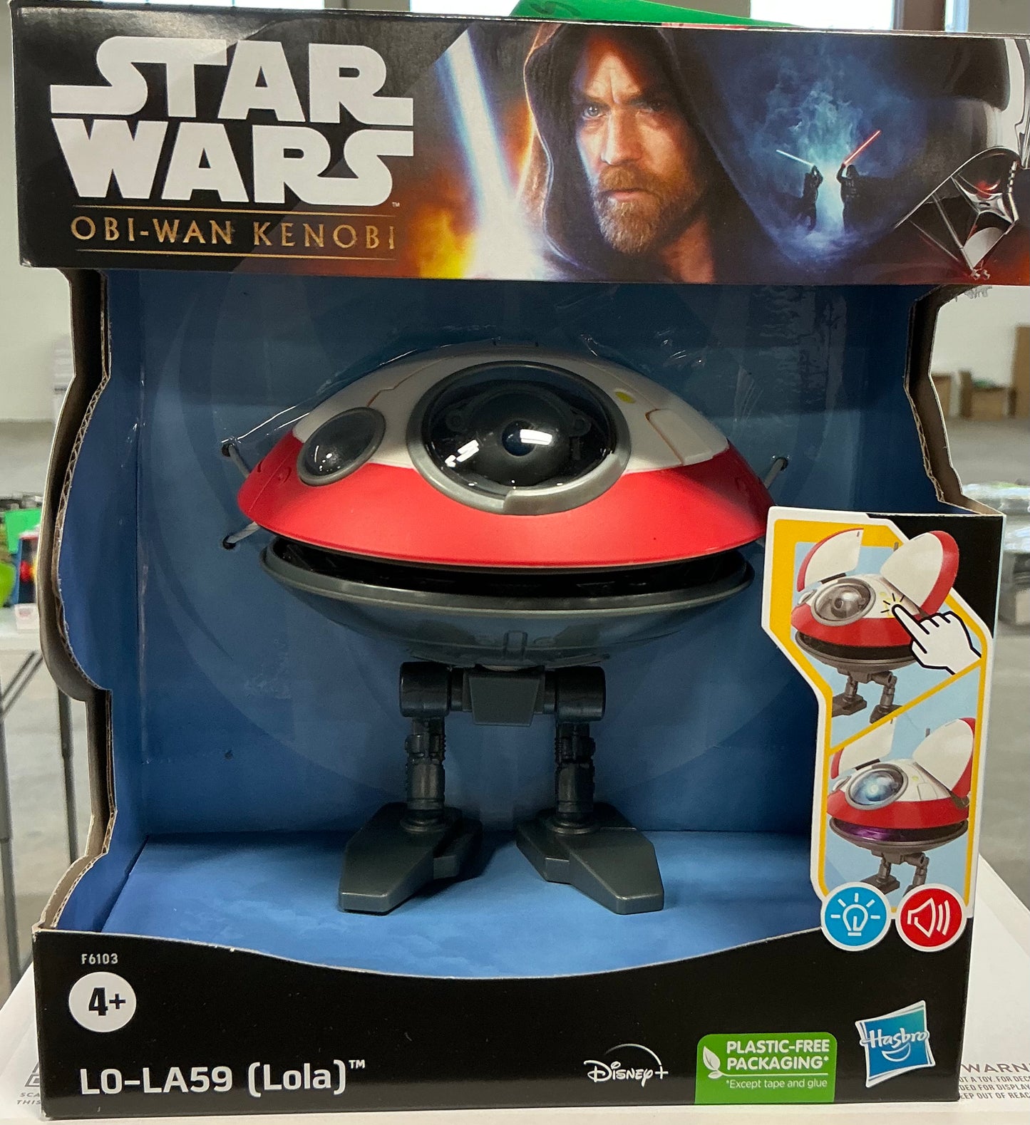 STAR WARS L0-LA59 (Lola) Droid Toy, OBI-Wan Kenobi Series