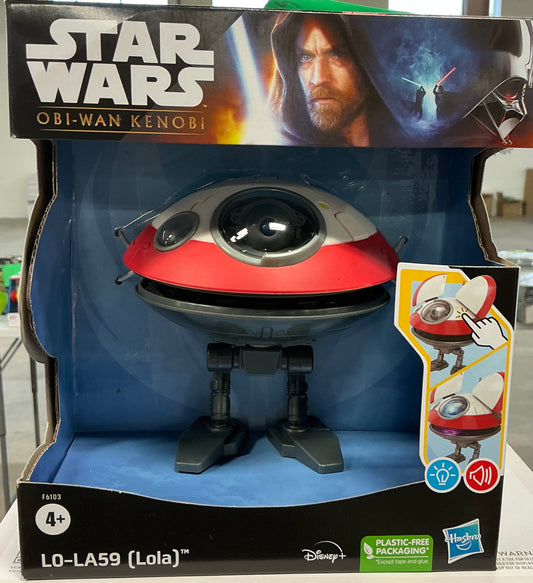 STAR WARS L0-LA59 (Lola) Droid Toy, OBI-Wan Kenobi Series