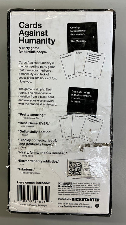 Cards against humanity main game - OPEN BOX