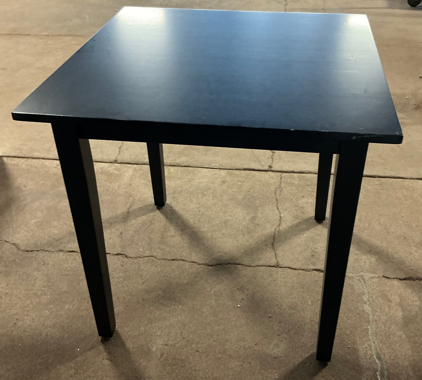 Thrifty 70 - Castellon Extendable Solid Wood Dining Table - Open Box - USED/DAMAGED - MISSING EXTENSION (See Pictures)- FINAL SALE- NO RETURNS - AS IS - FOR PICKUP ONLY