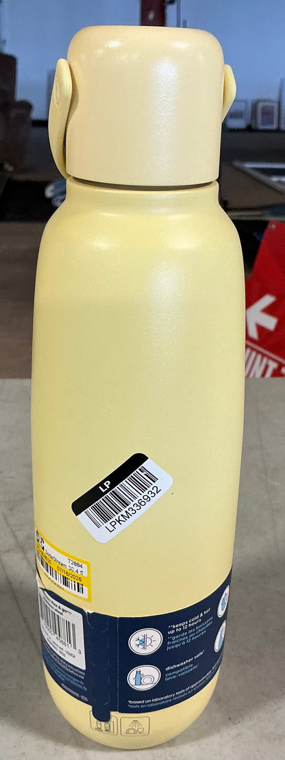 SodaStream 30.4fl oz fizz & go insulated stainless steel carbonating bottle - Lemon