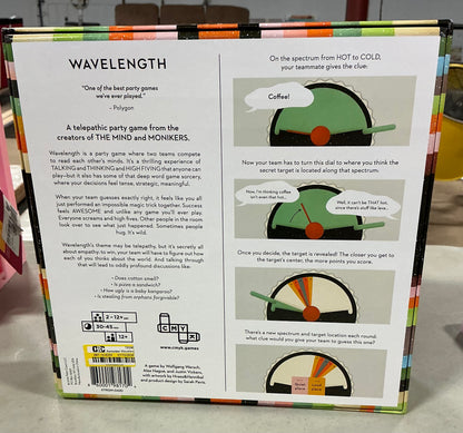 Asmodee wavelength board game - OPEN BOX