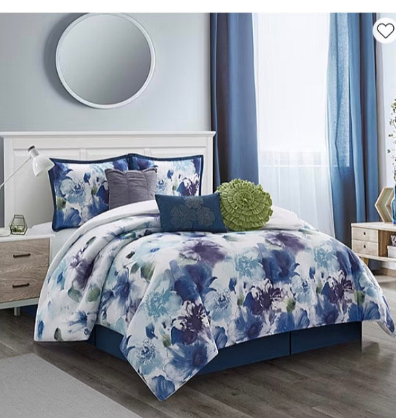 Stratford Park Stella 7-pc. Complete Bedding Set Cal king