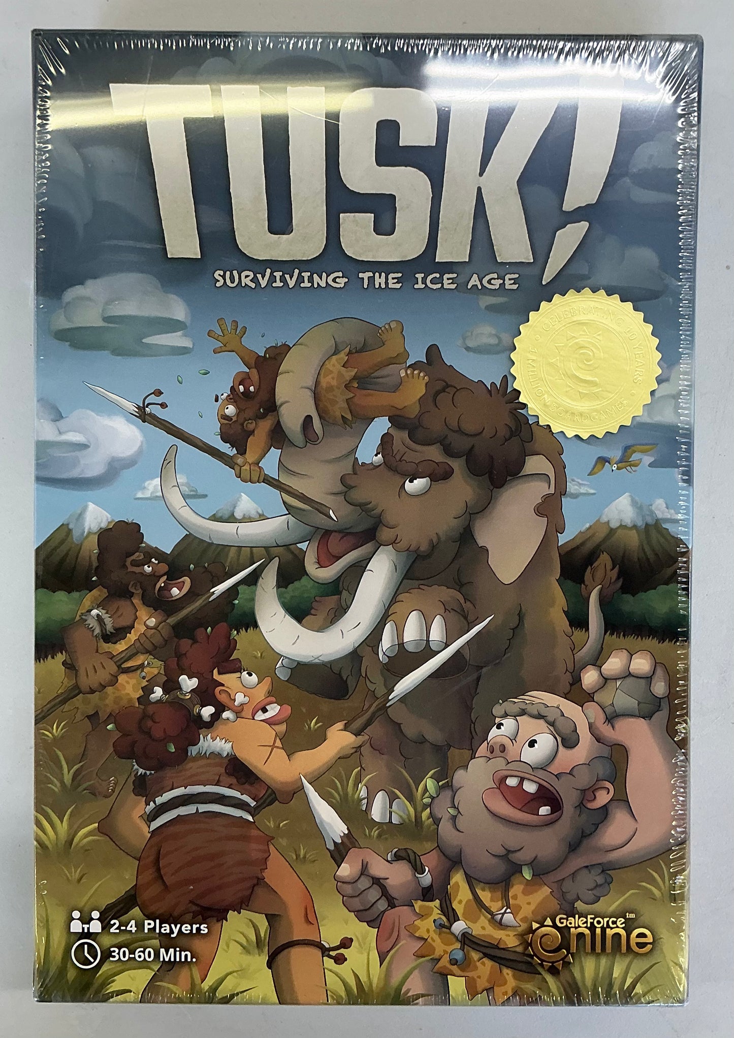Tusk! Surviving the Ice Age strategy board game