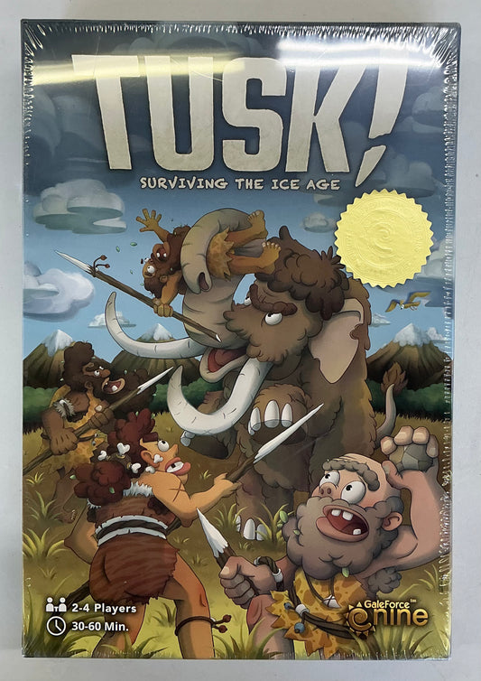 Tusk! Surviving the Ice Age strategy board game