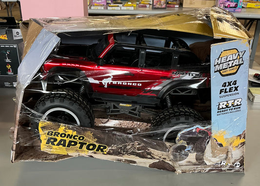Motor dayz RC 4x4 Ford Bronco Raptor - 1:10 scale - AS IS - USED - OPEN/DAMAGED BOX