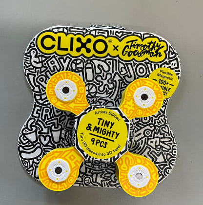 Clixo tiny & mighty magnetic building set - artist edition