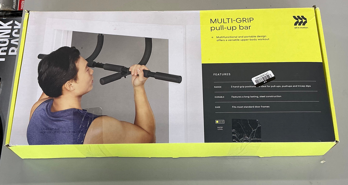 Multi-function pull-up weight bar 250lbs - OPEN BOX