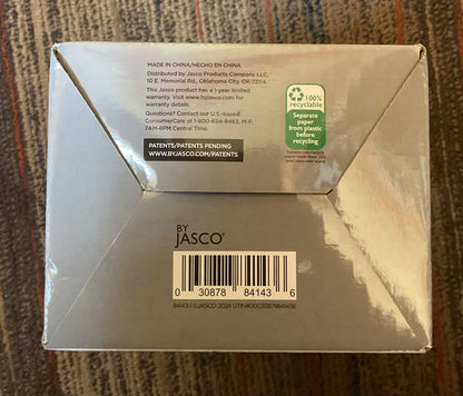 (Clearance) FINAL SALE- GE Outdoor Digital Stake Timer 6 Grounded Outlet Dusk to Dawn Photocell On/Off 2 Setting 18" Cord: Green Plastic, 1-
Year Warranty