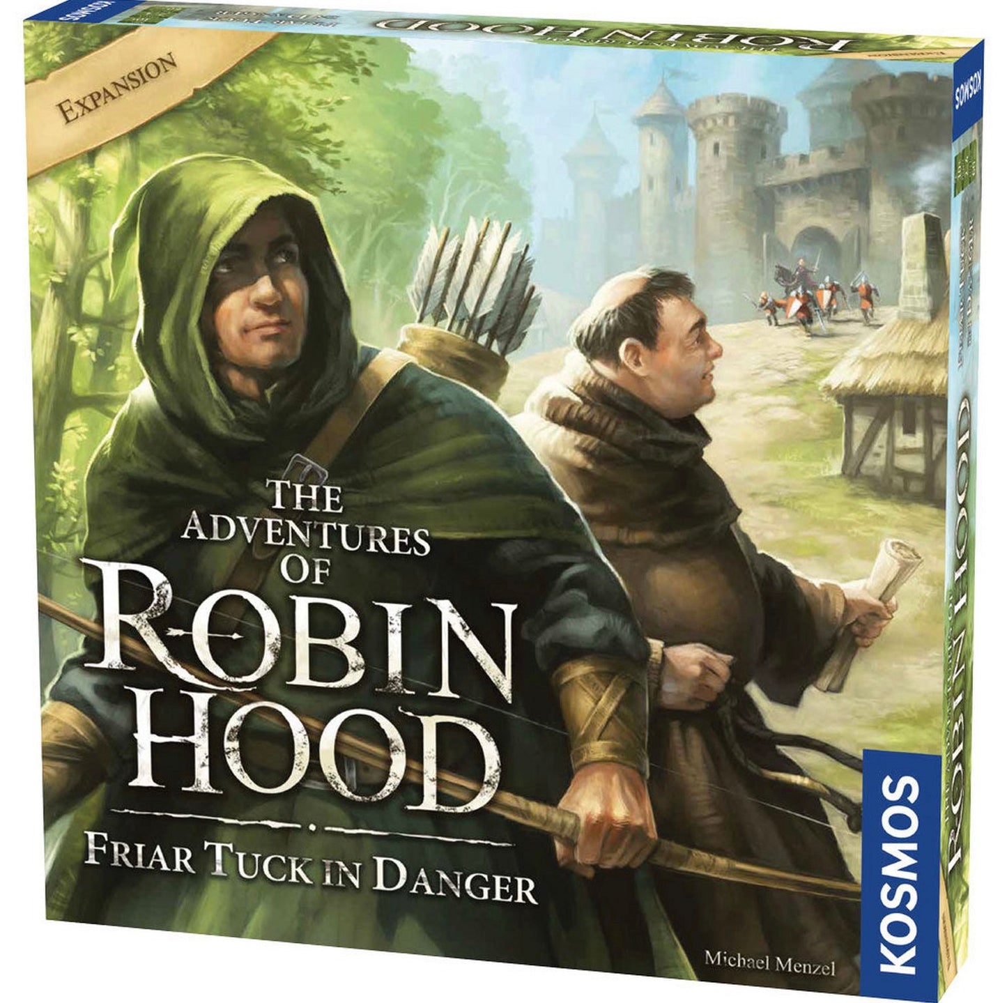Thames & Kosmos "The Adventures of Robin Hood: Friar Tuck in Danger" expansion board game.