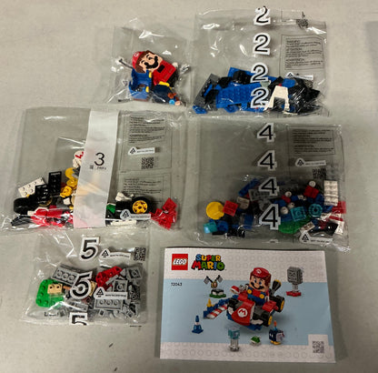 Lego Super Mario interactive Lego Mario & standard kart - OPEN BOX