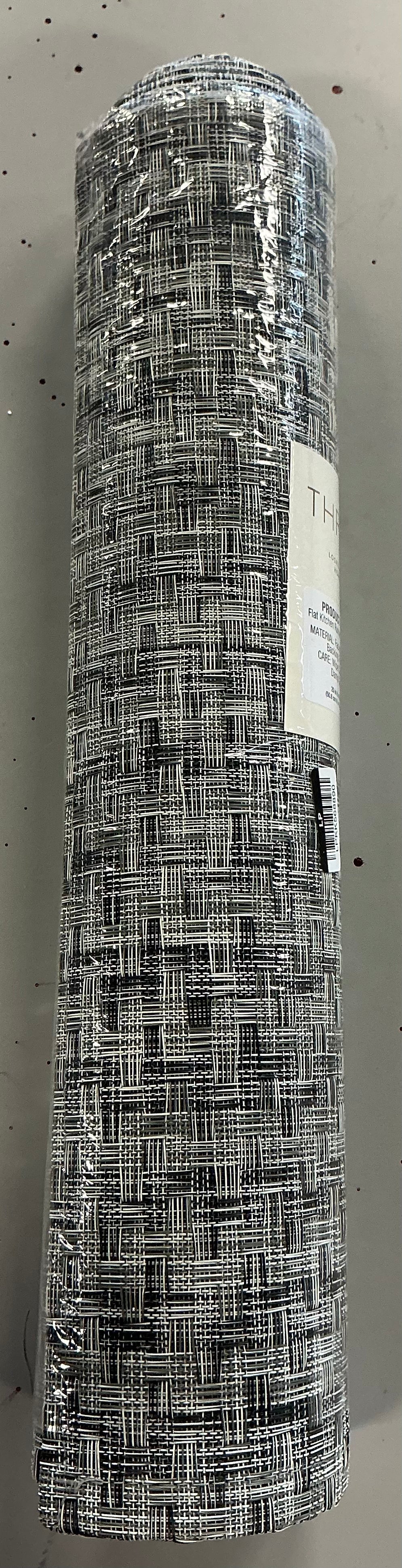 1’8”x5’ flat kitchen runner vinyl woven