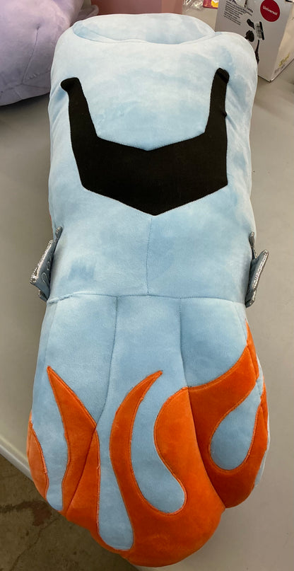 Hot wheels classic jumbo car weighted plush kids’ throw pillow blue - SOME MINOR COSMETIC FLAWS - OUT OF PACKAGE