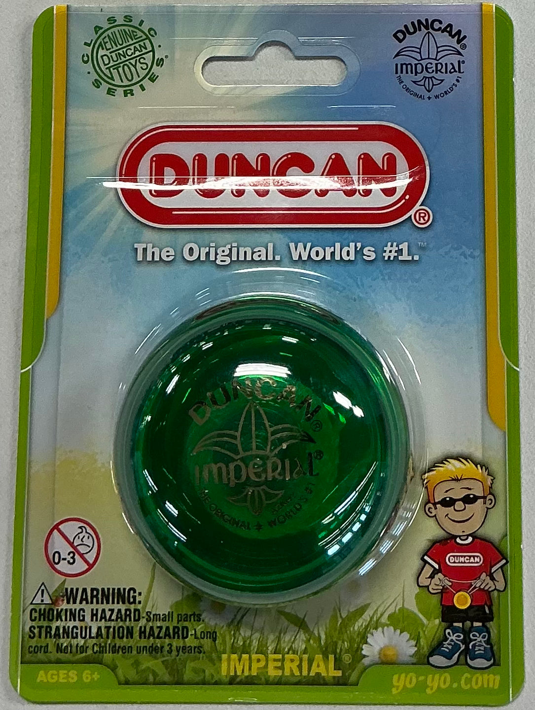 Duncan The Original. World’s #1. Yo-yo