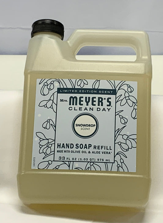 Mrs Meyers Clean Day Hand Soap Refill 33oz