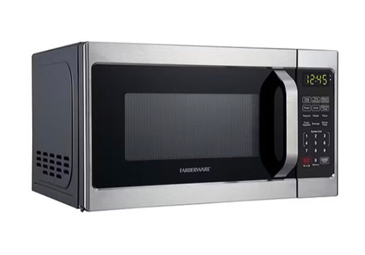 Farberware Classic 0.7 Microwave Oven, Brushed Stainless 700 watt