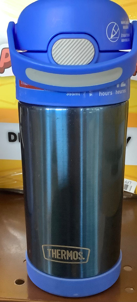 Water Bottle with Straw | Kids 12oz Stainless Steel Water Bottle