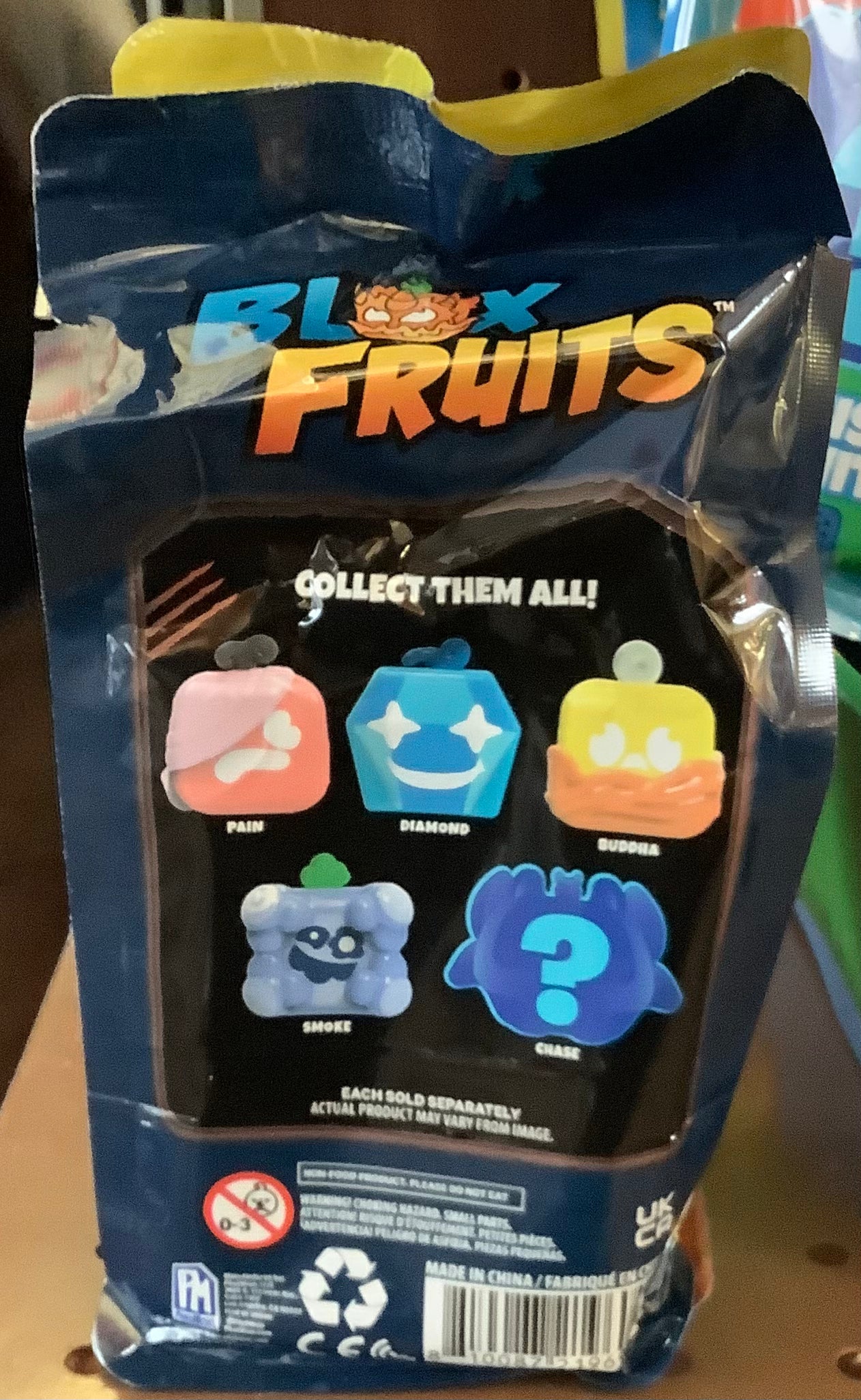 Blox Fruits Series 1 Single Mystery Squishy Fruit
