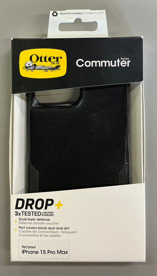OtterBox iPhone 15 Pro Max commuter series case - black