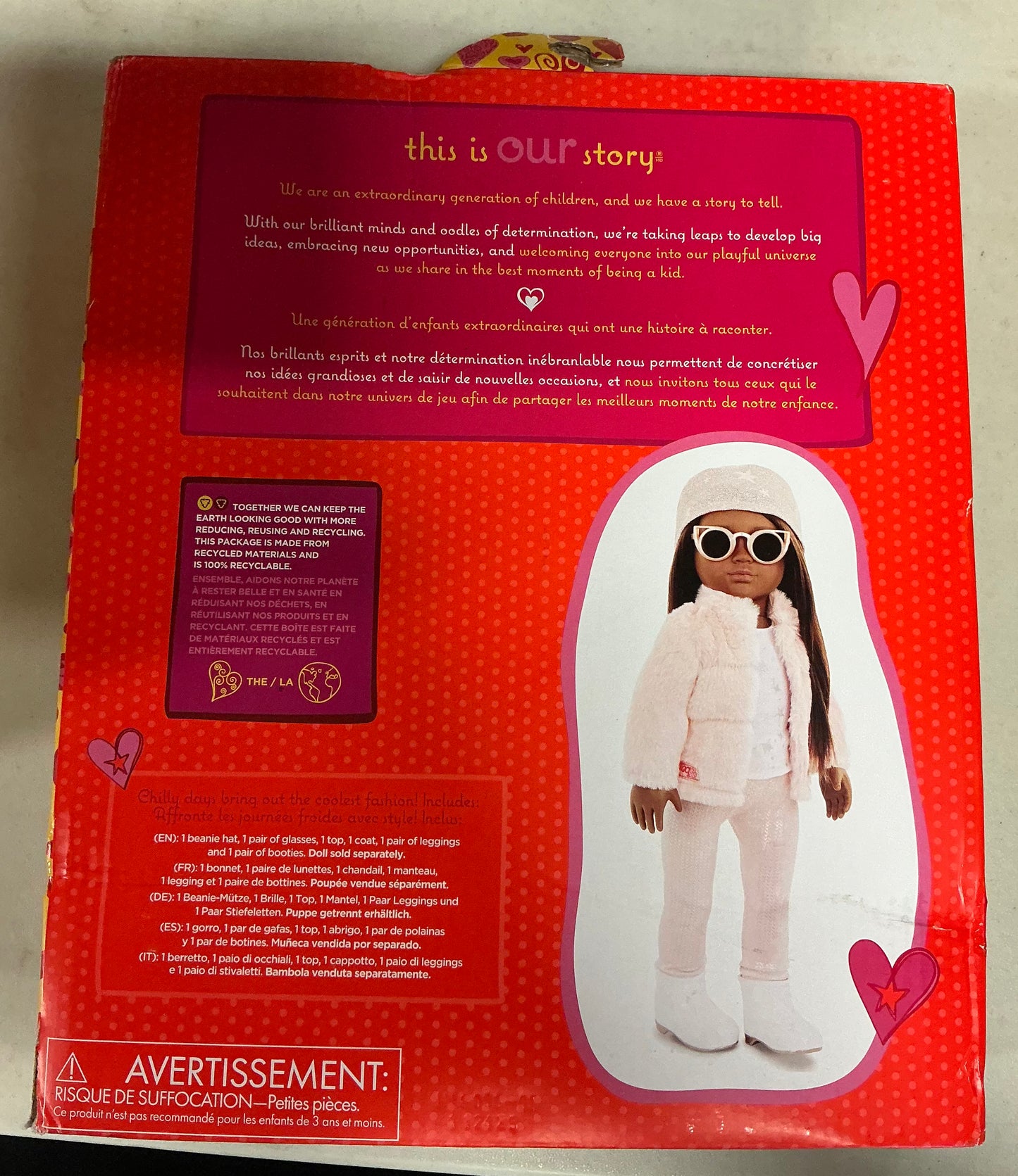 Our generation fancy and furry - DAMAGED PACKAGE