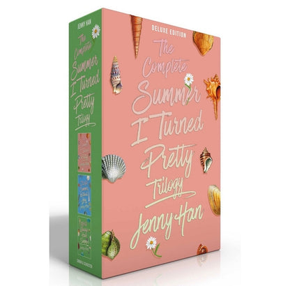 The Complete Summer I Turned Pretty Trilogy" (Deluxe boxed set)paperback books by author Jenny Han