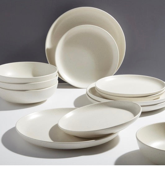 Fieldcrest Legacy Steam 12-pc. Stoneware Dinnerware Set