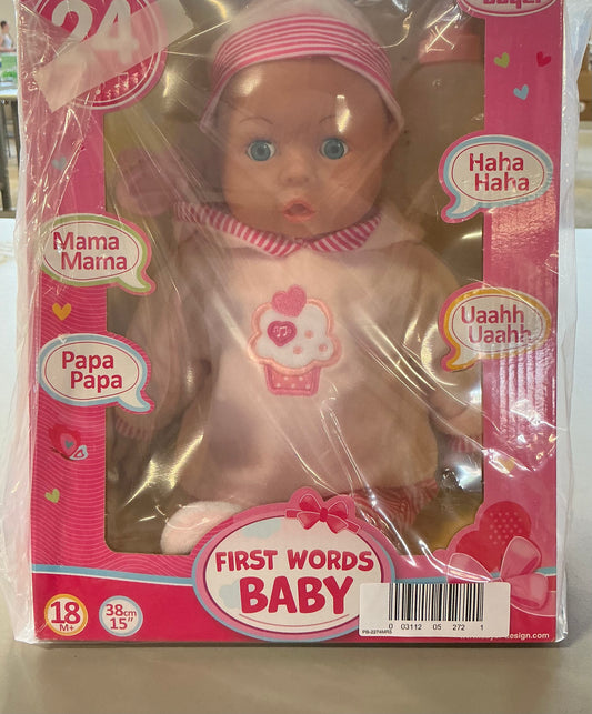 First Words Baby Doll