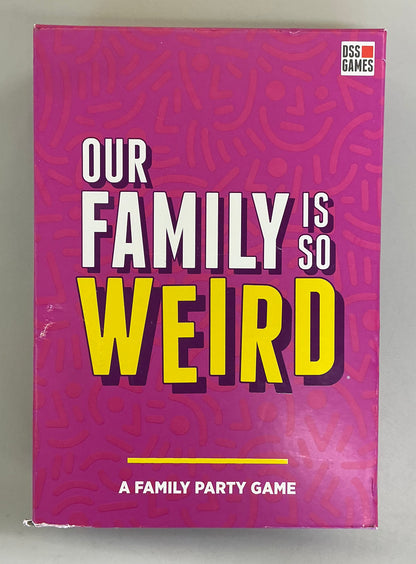 Our family is so weird card game - OPEN BOX