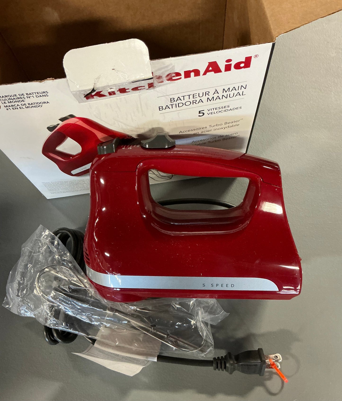 KitchenAid Ultra Power 5 Speed Hand Mixer - Open Box