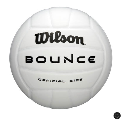 Wilson bounce indoor volleyball: rubber shell, butyl bladder - AS IS - SOME COSMETIC FLAWS