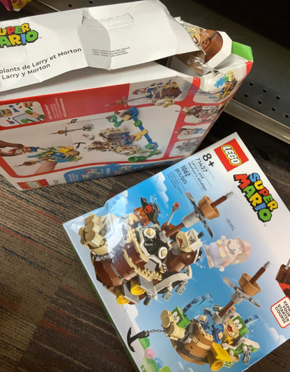 LEGO Super Mario Larry's and Morton's Airships Buildable
Expansion Toy Set 71427