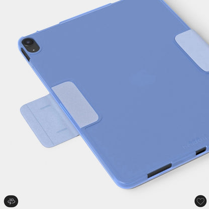 iPad Air 13 (2024) case - blue debossed