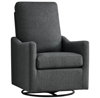 Delta Children Adley Nursery Glider
Swivel Chair - Charcoal - NEW
