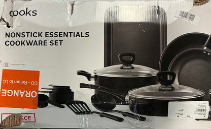 Cooks 30 piece nonstick essentials cookware set